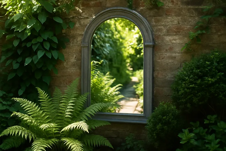 Tuinspiegels en lichtreflectie